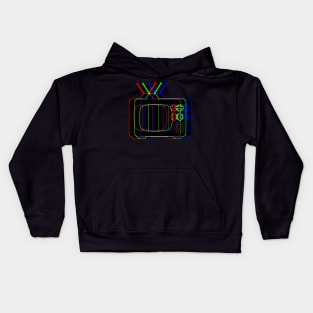 Tv Glitch Kids Hoodie